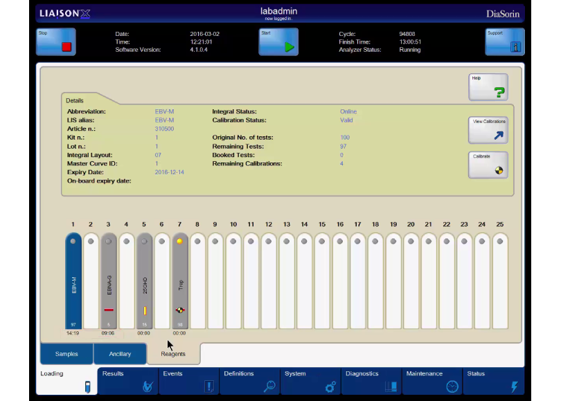 LIAISON® XL Simulator Software - Diasorin