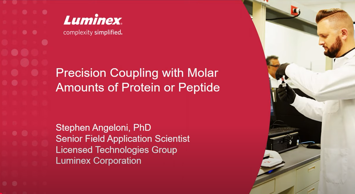Precision Coupling with Molar Amounts of Protein