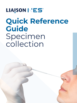 LIAISON NES®  Respiratory Panel Sample self-collect QRG