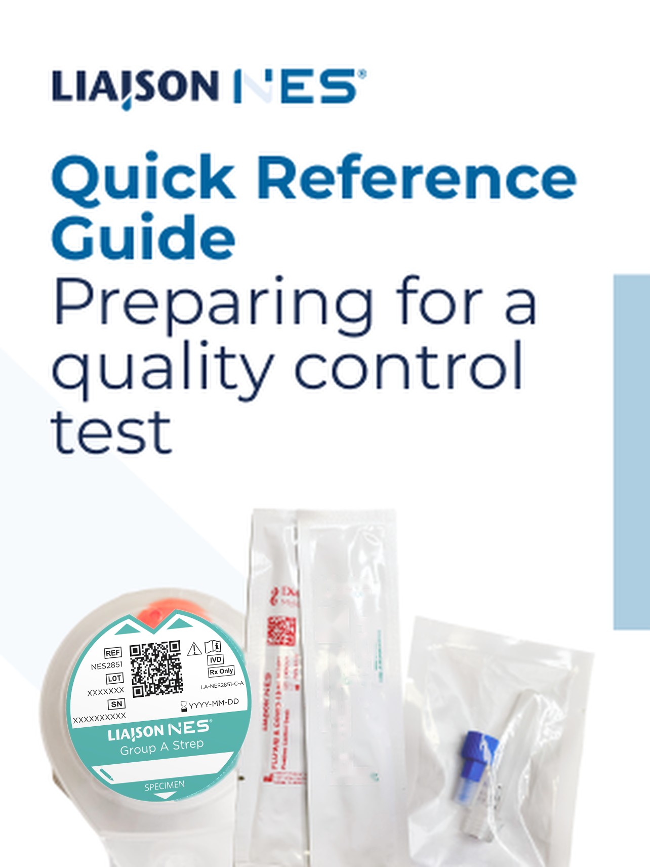 GROUP A STREP QRG - Preparing for a Quality Control Test