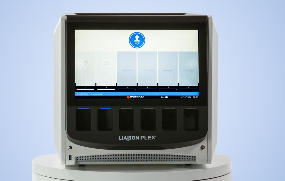 Diagnostica Molecolare  LIAISON PLEX<sup>®</sup> front